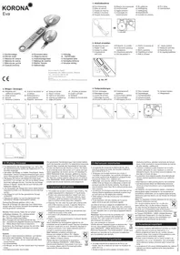 Notice KORONA EVA Balances de cuisine