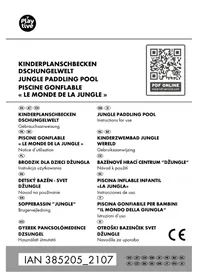 Notice Playtive IAN 385205 Piscina gonfiabile