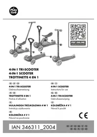 Notice Playtive IAN 346311 Electric scooter