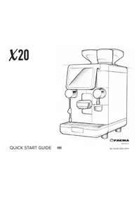 Notice Faema X20 Coffee machine