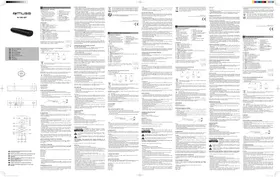 Notice MUSE M1580 SBT Barre de son