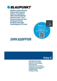 Notice BLAUPUNKT 5WK820FF0 Cantina vini