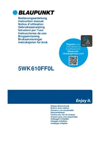 Notice BLAUPUNKT 5WK610FF0 Cantina vini