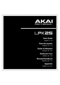 Notice AKAI LPK25 MK2 Tastatur