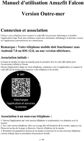 Notice AMAZFIT FALCON Smartwatch