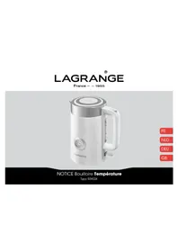 Notice LAGRANGE TEMPéRATURE 509030 Bouilloire