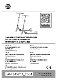 Notice Playtive IAN 345954 Electric scooter