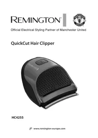Notice REMINGTON QUICKCUT HC4255 Tondeuse