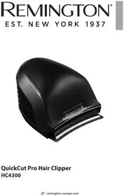 Notice REMINGTON QUICKCUT PRO HC4300 Tondeuse