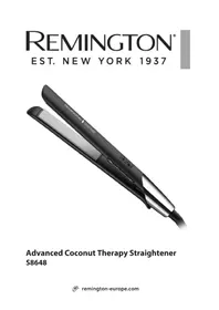 Notice REMINGTON ADVANCED COCONUT THERAPY S8648 Lisseur
