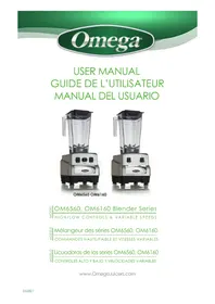 Notice OMEGA OM6560 Blender