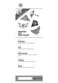 Notice Playtive IAN 275095 Cerf-volant