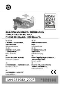 Notice Playtive IAN 351982 Nafukovací bazén