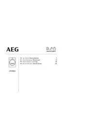 Notice AEG LF61R842 Washing machine