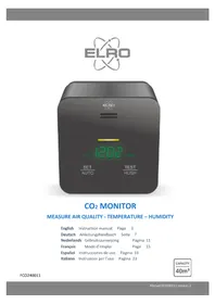 Notice ELRO FCO240011 Gasmelder