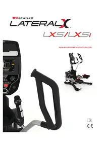 Notice BOWFLEX LATERALX LX5I Équipement de fitness