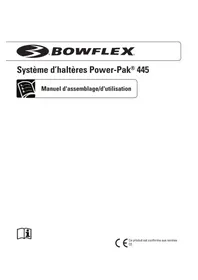 Notice BOWFLEX POWERPAK 445 Équipement de fitness