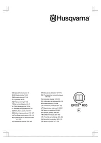Notice HUSQVARNA EPOS REFERENCE STATION Elektrinė vejapjovė