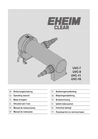 Notice EHEIM CLEAR UVC11 Filtre à eau