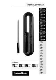 Notice Laserliner THERMOCONTROL AIR Termometr do żywności