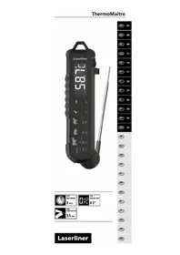 Notice Laserliner THERMOMAîTRE Termometr do żywności