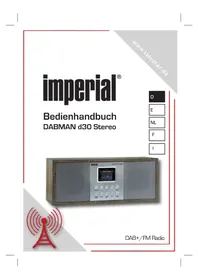 Notice Imperial DABMAN D30 STEREO Radio