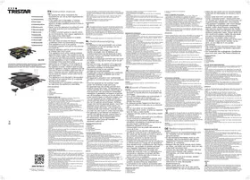 Notice TRISTAR RA2739 Barbecue