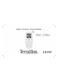Notice TERRAILLON TRIO CARE+ Appareil de mesure de santé