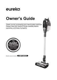 Notice EUREKA FLASH HDSV19 Aspirateur