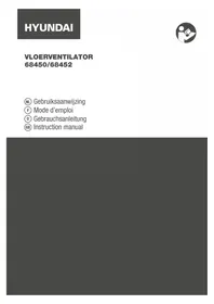 Notice HYUNDAI 68450 Ventilateur