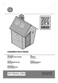 Notice Playtive IAN 356463 Maisonnette de jeu