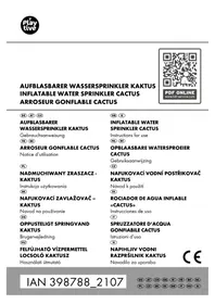 Notice Playtive IAN 398788 Oppusteligt spil