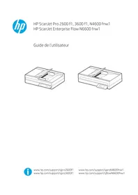 Notice HP SCANJET ENTERPRISE FLOW N6600 FNW1 Scanner