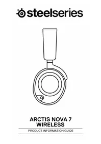 Notice STEELSERIES ARCTIS NOVA 7 头盔