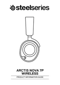 Notice STEELSERIES ARCTIS NOVA 7P WIRELESS 头盔