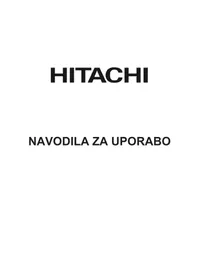 Notice HITACHI 43FB32HAE4252 Téléviseur
