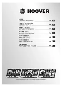Notice HOOVER HHG75WC5X Cocina