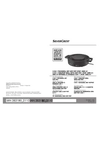 Notice SILVERCREST STHP 1800 A1 Gril électrique