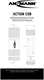 Notice ANSMANN ACTION COB LED Lampe de poche