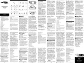 Notice ANSMANN HD450FRS Lampe de poche