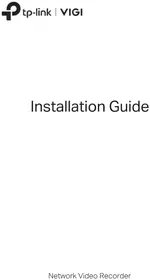 Notice TP-LINK VIGI NVR1016H Kamera de surveyo