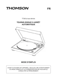 Notice THOMSON TT301