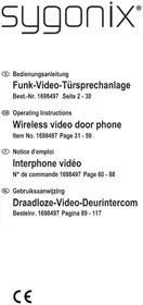 Notice Sygonix EM4159 Interphone