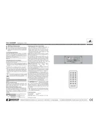 Notice Monacor TXA1020DMP Equipement DJ