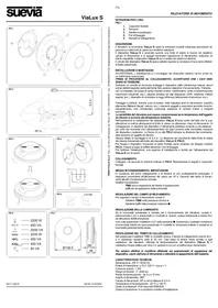 Notice Suevia VIALUX S Détecteur de mouvements