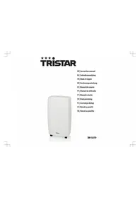 Notice TRISTAR DH5419 Déshumidificateur
