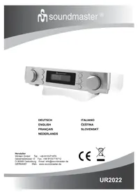 Notice Soundmaster UR2022SI Radio