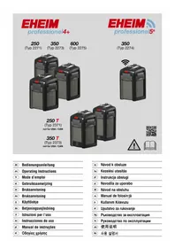 Notice EHEIM PROFESSIONEL 4+ 600 Filtre à eau