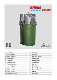 Notice EHEIM CLASSIC 1500XL Filtre à eau