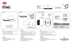 Notice Hähnel POWERCUBE Chargeur de piles